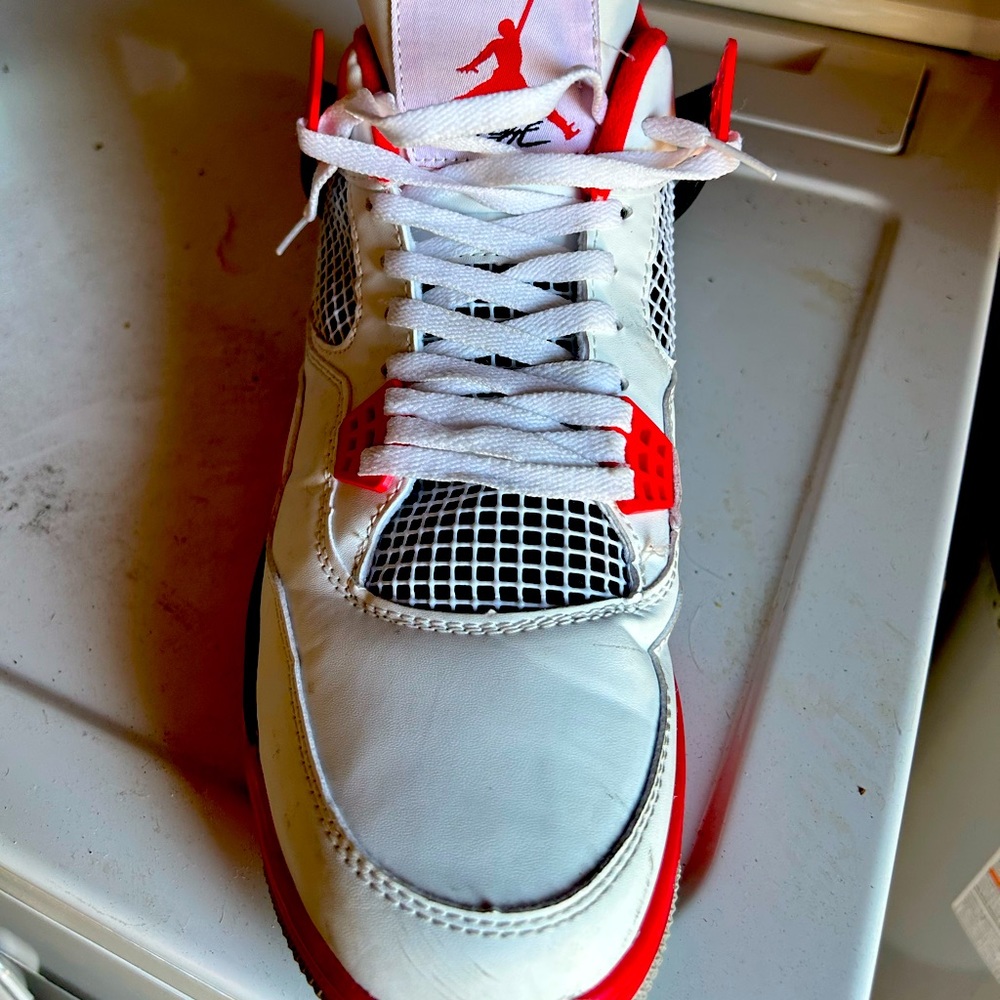 Multiple air Jordan shoes